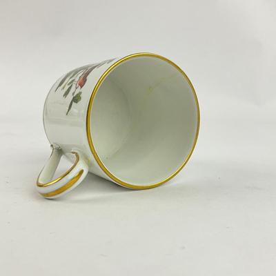 D278 Herend Rothschild Bird Small Teapot With Two Demitasse Cups With Matching Saucers