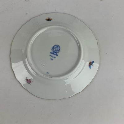D286 Five Herend Rothschild Bird Bread & Butter Plates
