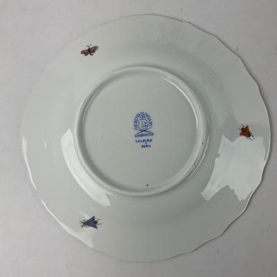 D288 Four Herend Rothschild Bird Salad Plates
