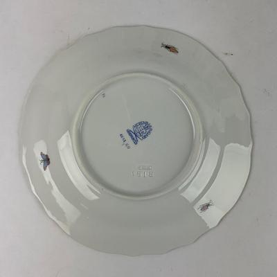 D290 Four Herend Rothschild Bird Salad Plates