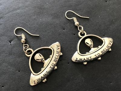Alien Earrings