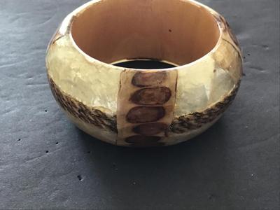 Beautiful Wide Inlay like Bangle