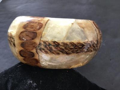 Beautiful Wide Inlay like Bangle