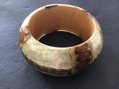 Beautiful Wide Inlay like Bangle
