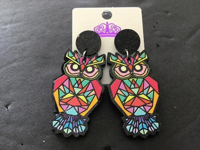 Owl Costume Earrings