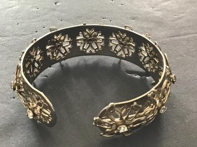 Vintage Rhinestone Cuff