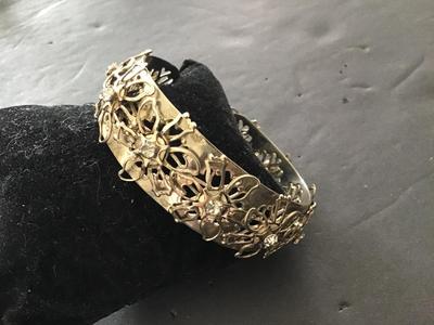 Vintage Rhinestone Cuff