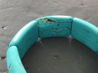 Blue Stone like Bracelet