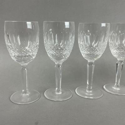 D308 Set Of Six White Wine Colleen Glasses By Waterford
