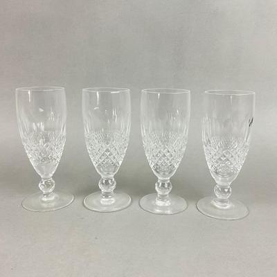 D312 Set of Four WATERFORD Colleen Short Champagne Stemware