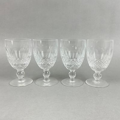 K315 Set of Four WATERFORD Colleen White Wine Glasses