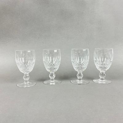 K316 Set of Four WATERFORD Colleen Sherry Glasses