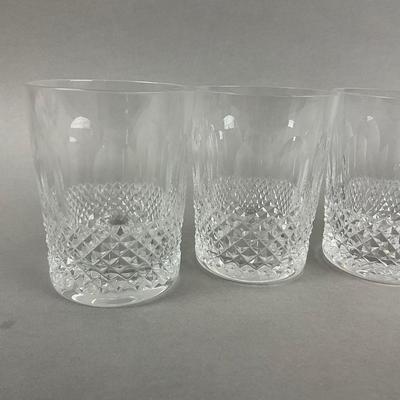 K320 Set Of Six WATERFORD Old Fashioned Colleen Glasses