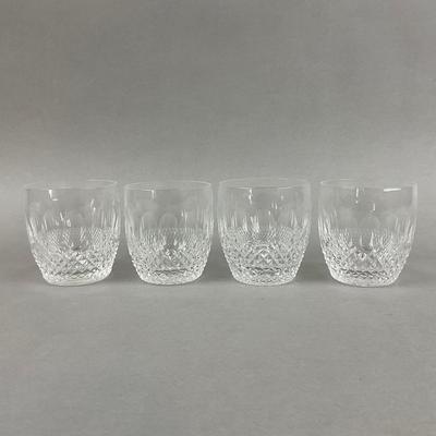 K324 Set of Four WATERFORD Colleen Old Fashioned Glasses