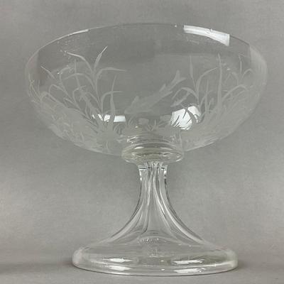K339 Cut Crystal & Etched Glass Lot