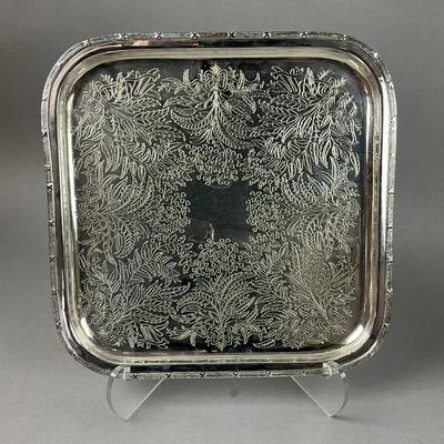 S348 Silver Plated Glass Condiment Set