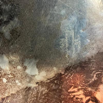 S350 Silver Plated Candesticks & Tray Lot