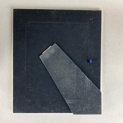 S361 Pair Of Reed & Barton Silver Plated Pictuure Frames #3980 Beaded Edge