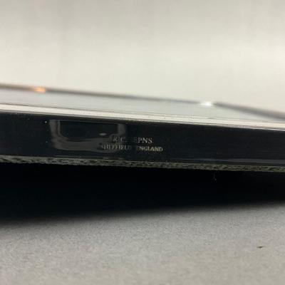 S369 Two Sheffield England Silver Plated Picture Frames