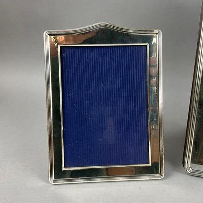 S370 Set Of Three Italian Silver Plated Frames