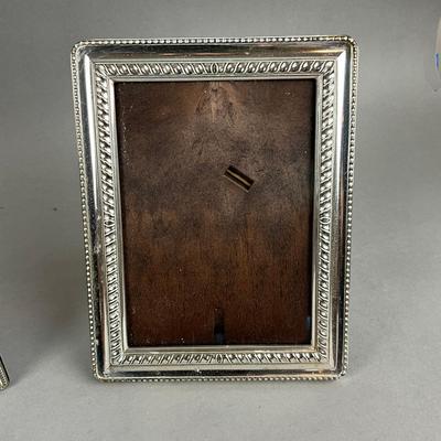 S372 Set Of Three Silver Plated Frames