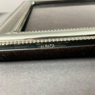 S372 Set Of Three Silver Plated Frames