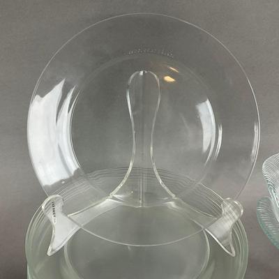 K379 Glass Arcoroc French Plates & Bowls