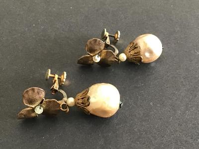 Miriam Haskell Vintage Earrings