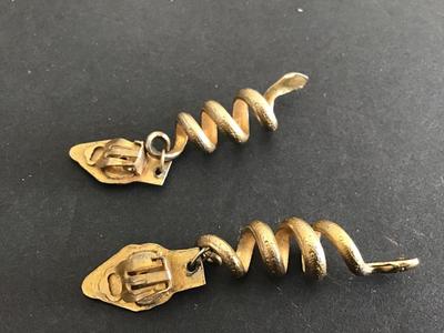 Vintage Snake Earrings