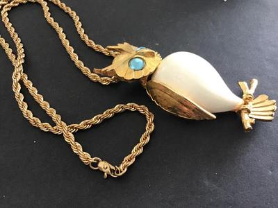 Beautiful Vintage Owl Necklace