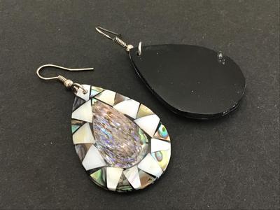 Shell Inlay Earrings