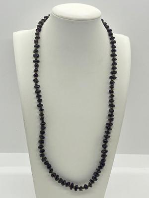 LOT 69: Natural Tiger's Eye Chip Beaded Necklaces