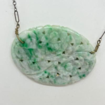 LOT 70: Gorgeous Gemstone Necklaces with Carved Pendants