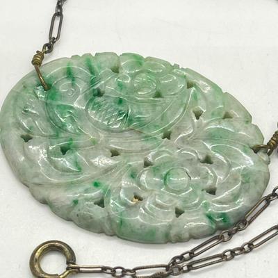 LOT 70: Gorgeous Gemstone Necklaces with Carved Pendants