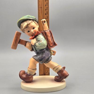 LOT 81: Vintage Goebel M.J Hummel Figurine The Little Architect