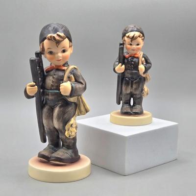 LOT 82: 2 Hummel Chimney Sweep Figurines