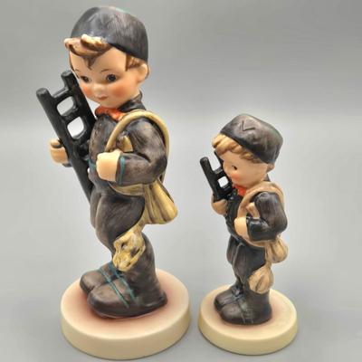 LOT 82: 2 Hummel Chimney Sweep Figurines