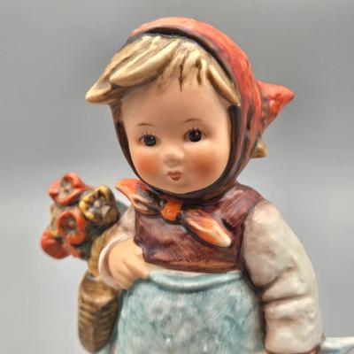 LOT 83: Vintage Goebel Hummel Figurines Weary Wanderer and Village Boy