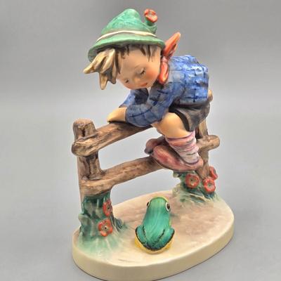 LOT 85: Hummel Goebel Retreat to Safety and She Loves Me / Not Figurines