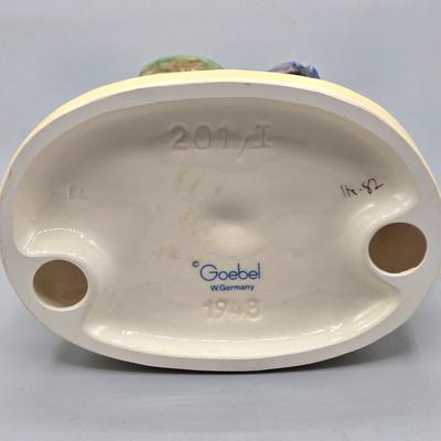 LOT 85: Hummel Goebel Retreat to Safety and She Loves Me / Not Figurines