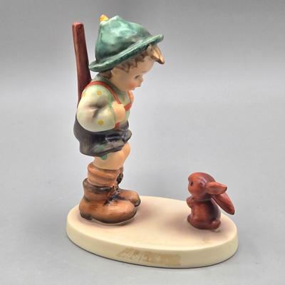 LOT 88: Hummel Figurines On Secret Path, Mountaineer, and Sensitive Hunter