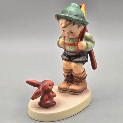 LOT 88: Hummel Figurines On Secret Path, Mountaineer, and Sensitive Hunter