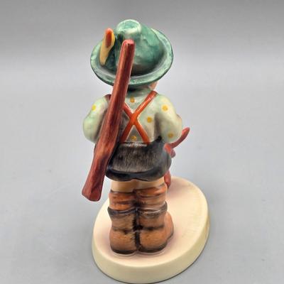 LOT 88: Hummel Figurines On Secret Path, Mountaineer, and Sensitive Hunter