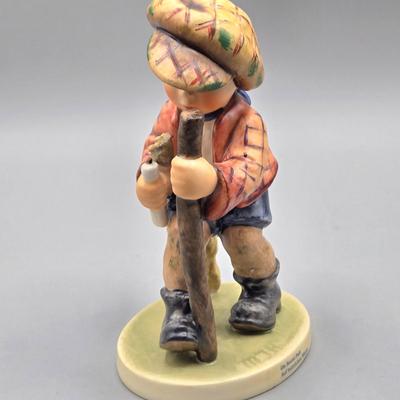 LOT 88: Hummel Figurines On Secret Path, Mountaineer, and Sensitive Hunter