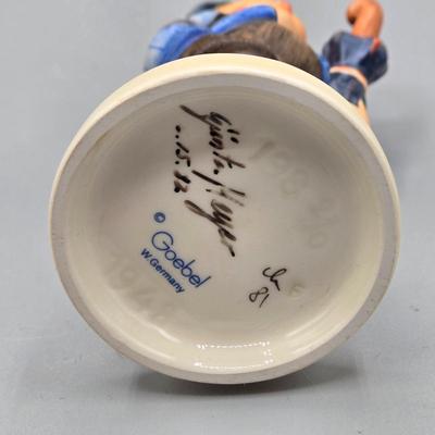 LOT 91: Hummel Figurines Home from the Market, Busy Student, and March Winds