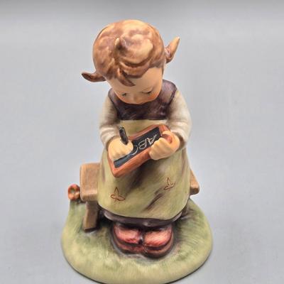 LOT 91: Hummel Figurines Home from the Market, Busy Student, and March Winds