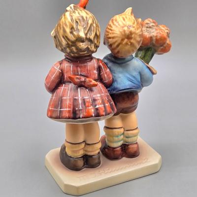 LOT 94: Goebel Hummel Figurines Farewell and The Love Lives On
