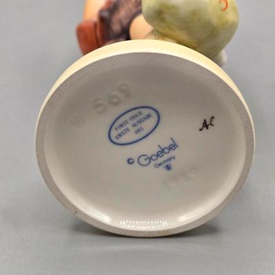 LOT 95: Vintage Goebel Hummels Postman, Free Flight, and Mediation