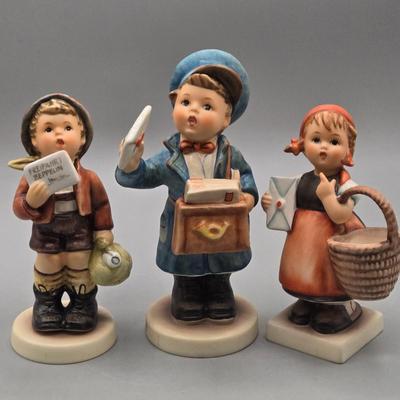 LOT 95: Vintage Goebel Hummels Postman, Free Flight, and Mediation