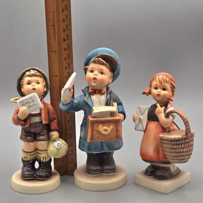 LOT 95: Vintage Goebel Hummels Postman, Free Flight, and Mediation